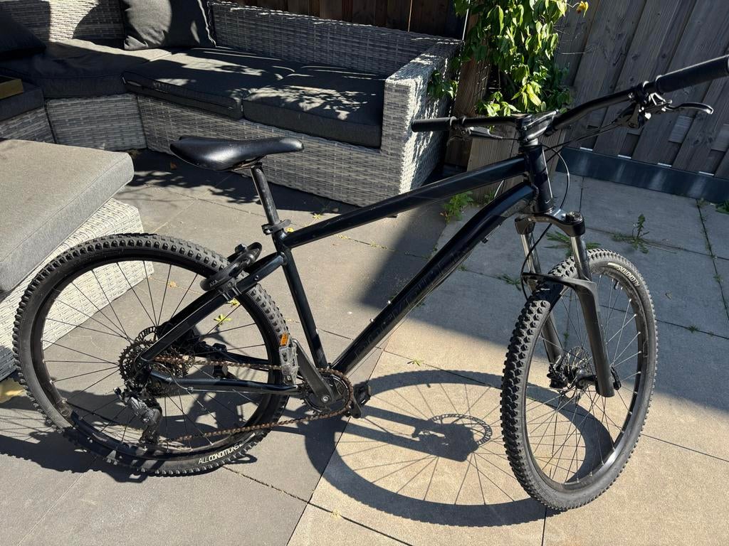 Rockrider Mountainbike MT L - Zwart, Fietsen en Brommers, Fietsen | Mountainbikes en ATB, Gebruikt, 57 cm of meer, Hardtail, Heren