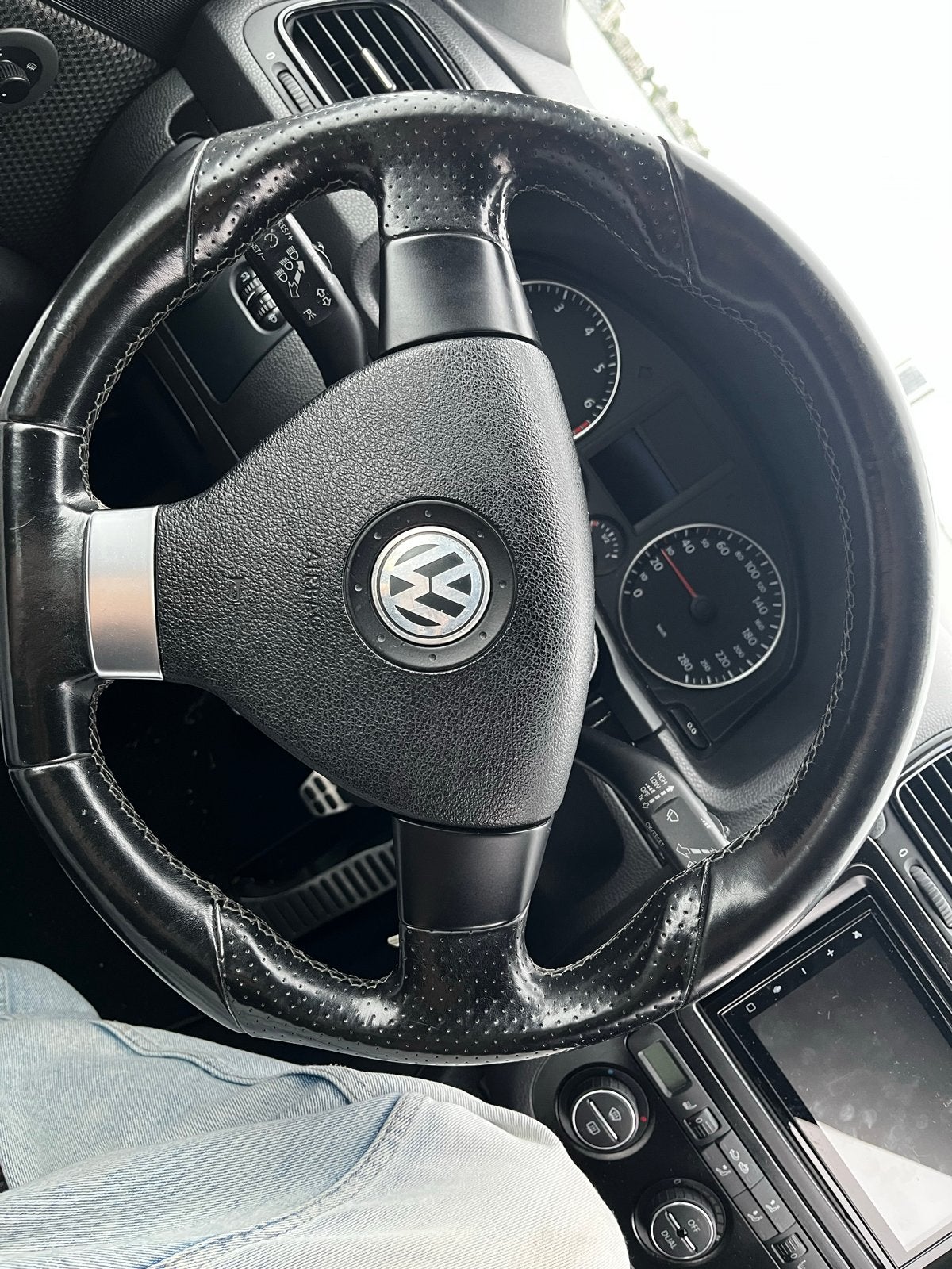 Volkswagen scirocco Stuurwiel met airbag - Gebruikt, Auto-onderdelen, Ophalen of Verzenden, Gebruikt, Volkswagen