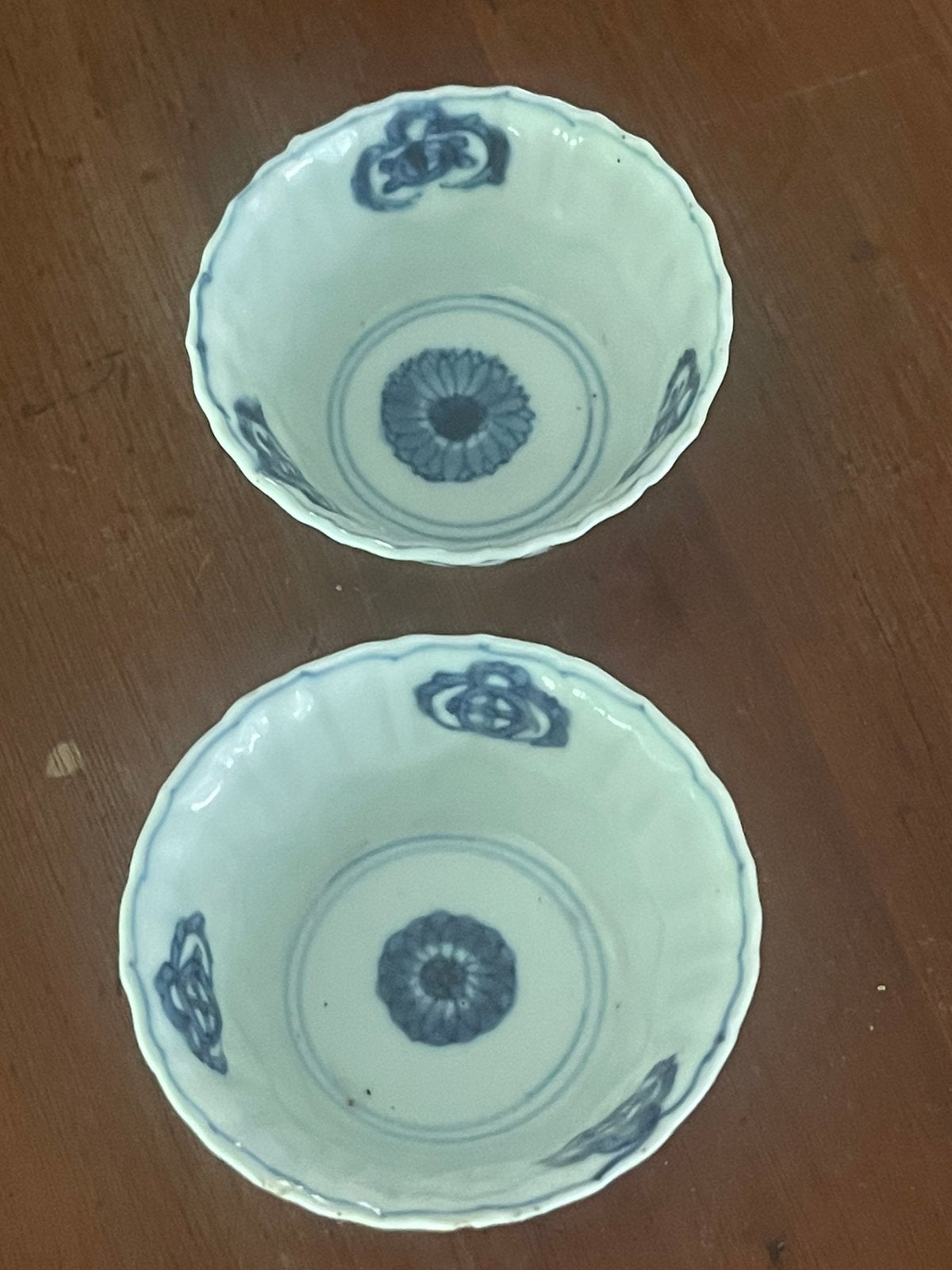 Prachtig Paar Antieke Chinese Theekommetjes Kangxi, Antiek en Kunst, Verzenden
