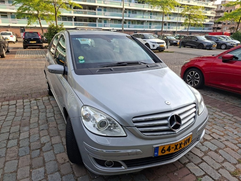 Mercedes-Benz B-Klasse 1.7 B170 5DRS CVT 2007 Grijs, Stof, 4 cilinders, Stationwagon, Zilver of Grijs