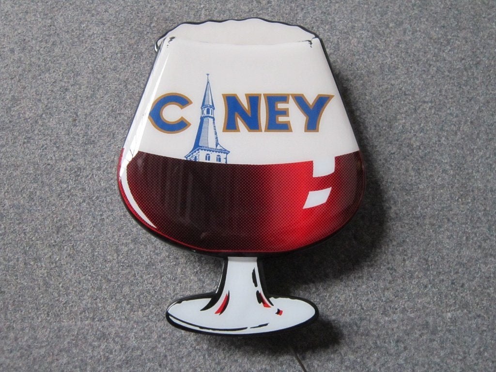 CINEY BIER LAMP LICHTRECLAME, Verzamelen, Biermerken, Ophalen, Nieuw, Overige typen, Overige merken