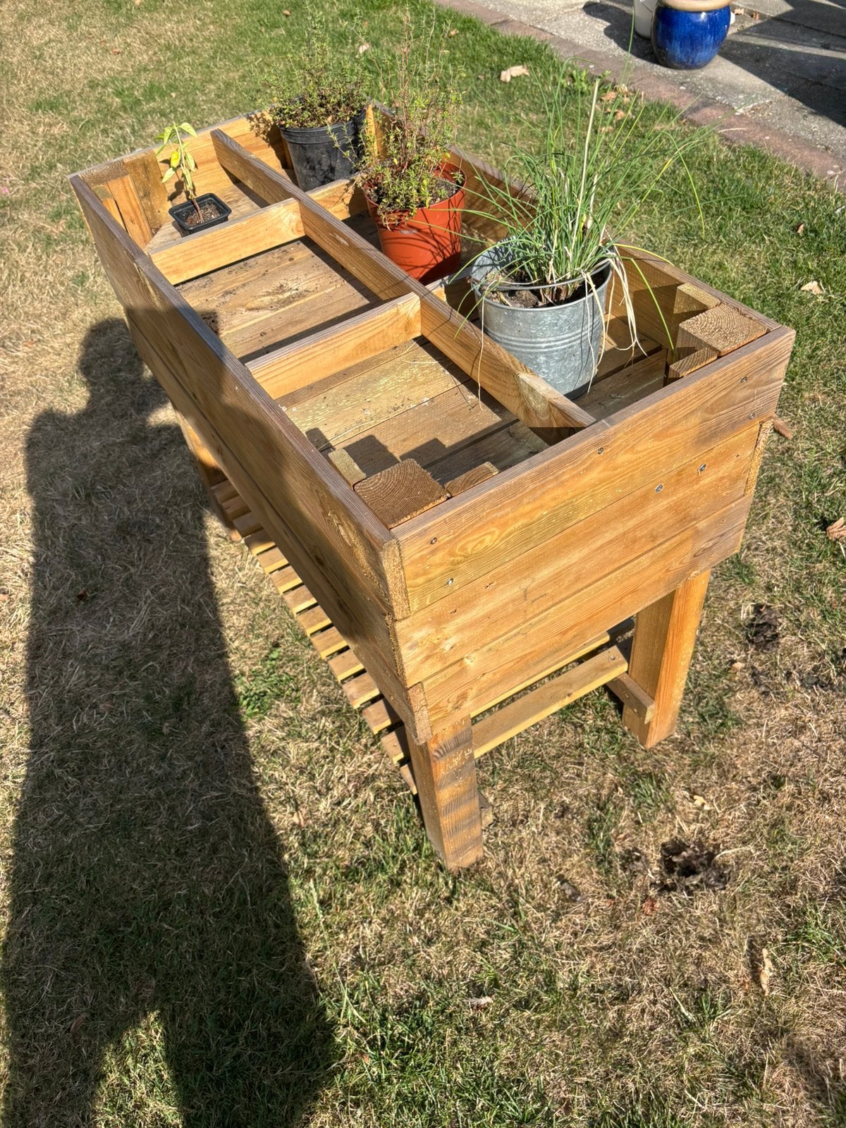 Kruidentafel.  100x 50 en 80 hoog!, Ophalen, 100 cm of meer, Zo goed als nieuw, 60 cm of meer