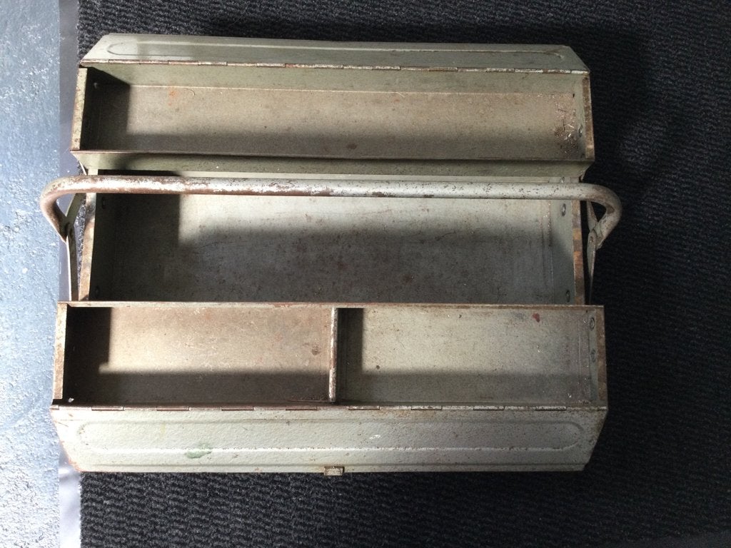 Metalen gereedschapskist, Ophalen of Verzenden