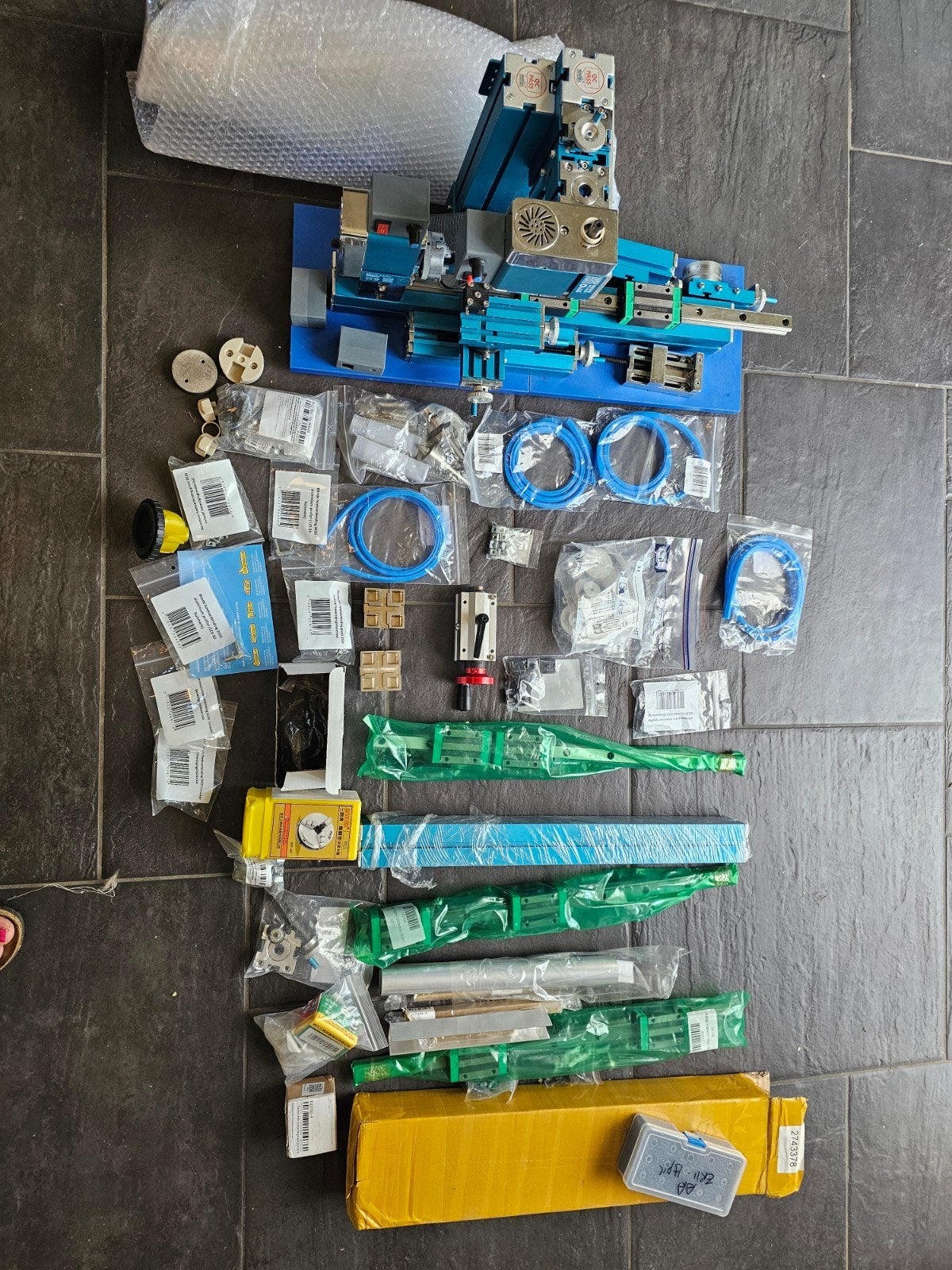 Modulaire Mini Combinatiemachine: Draaibank, Frees, Boor etc, Ophalen, Nieuw, Overige typen, Minder dan 500 mm