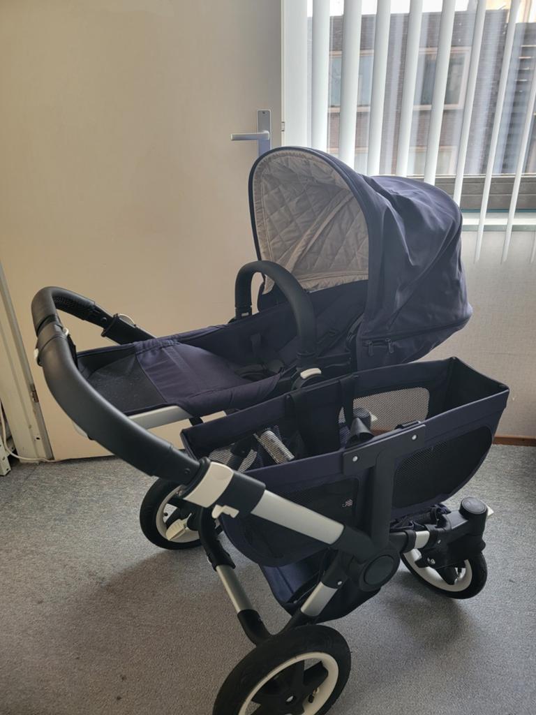 Bugaboo Donkey 3 Duo - zo goed als nieuw, Ophalen, Zo goed als nieuw, Kinderwagen, Bugaboo