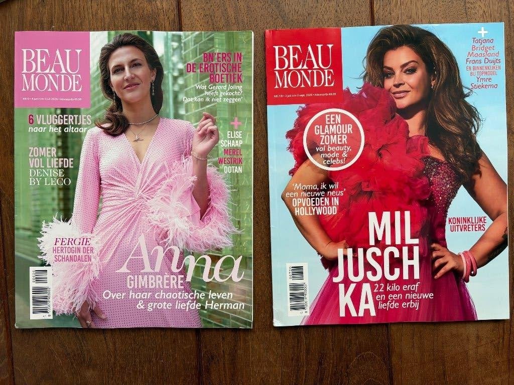 Beaumonde nr 6 & 7 beau monde Juli / Aug ‘26 NIEUW €5,95, Ophalen of Verzenden, Nieuw, Damesbladen