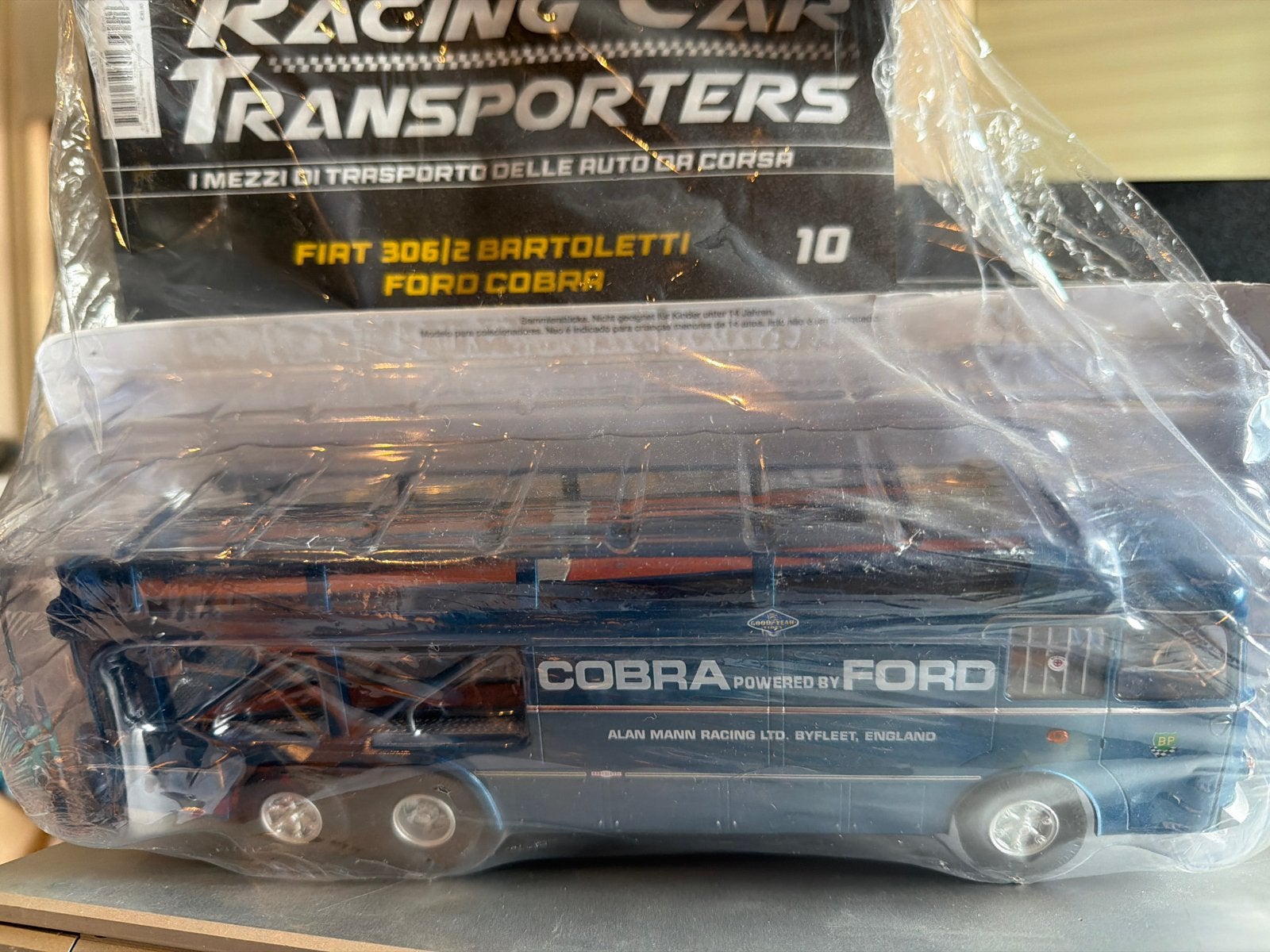 Centauria 1/43 Fiat Ford Cobra Autotransporter Nieuw, Overige merken, C, Nieuw, Ophalen of Verzenden