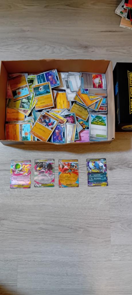 Pokémon kaarten Mega Evolution BULK + ex, Ophalen of Verzenden, Zo goed als nieuw, Meerdere kaarten, Foil