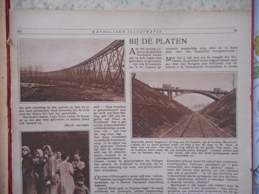 Tramlijn Maastricht - Gulpen. LTM. 1924/1925., Ophalen of Verzenden, 1920 tot 1940, Nederland, Knipsel(s)