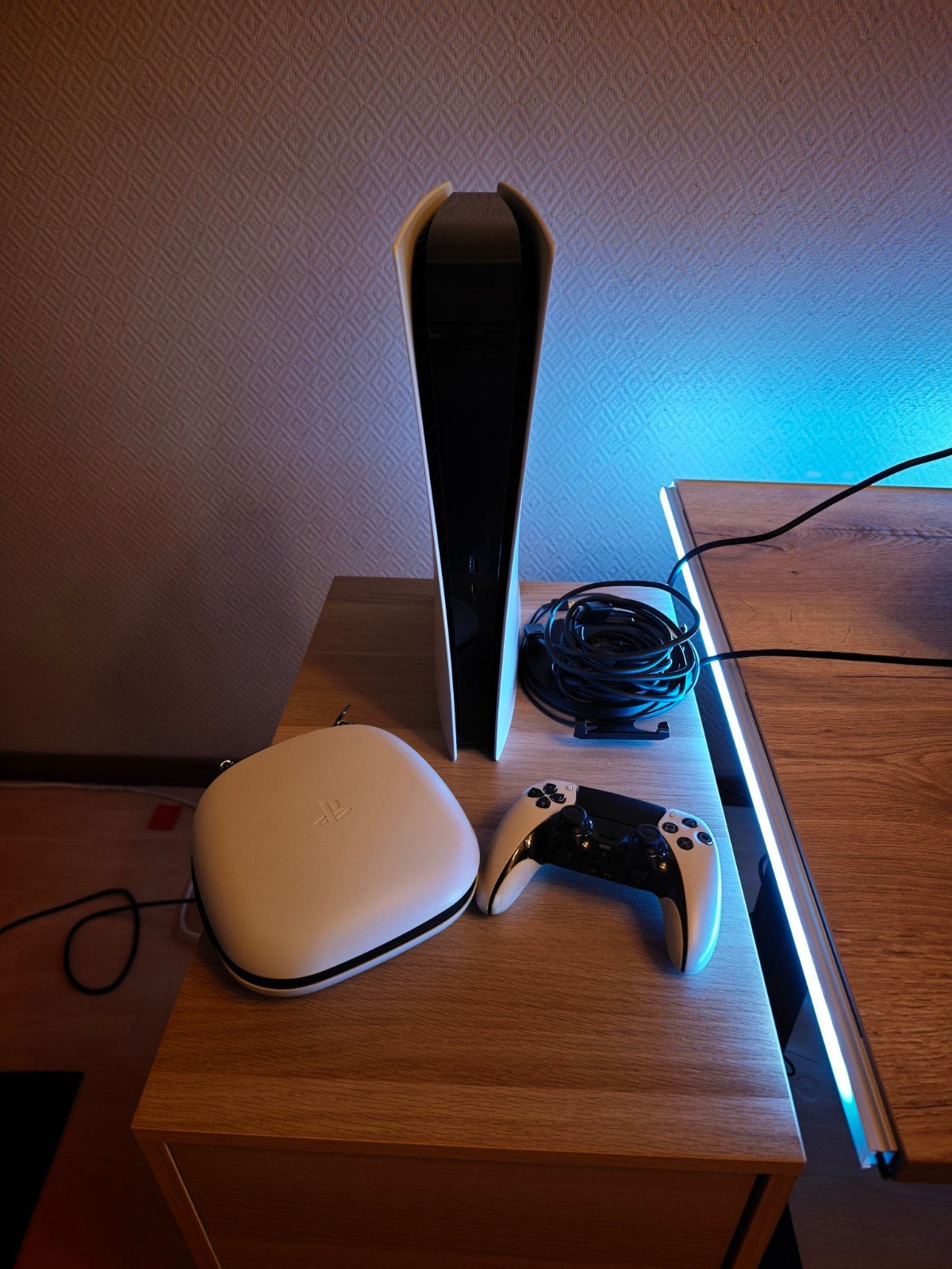 playstation 5 digital + DualSense Edge Controller, Spelcomputers en Games, Ophalen of Verzenden, Zo goed als nieuw