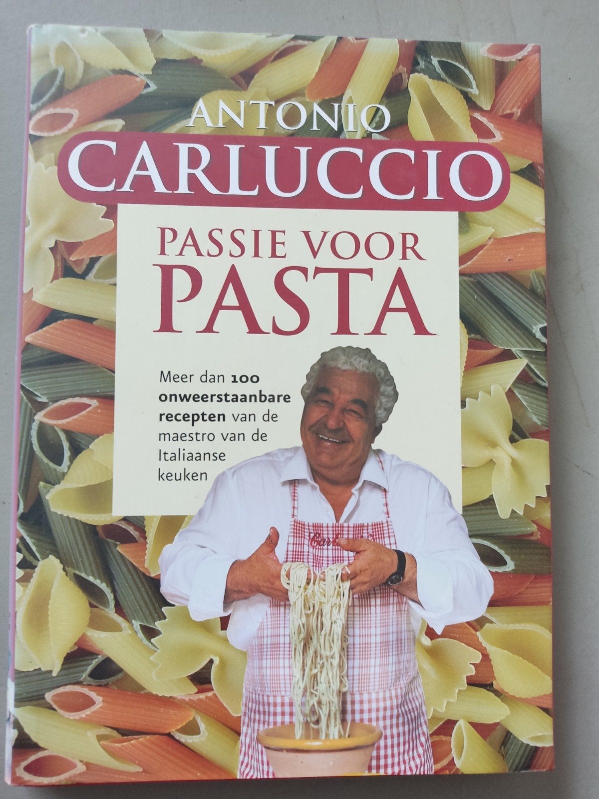 Antonio Carluccio - Passie voor pasta, Boeken, Kookboeken, Italië, Ophalen of Verzenden, Zo goed als nieuw, Antonio Carluccio