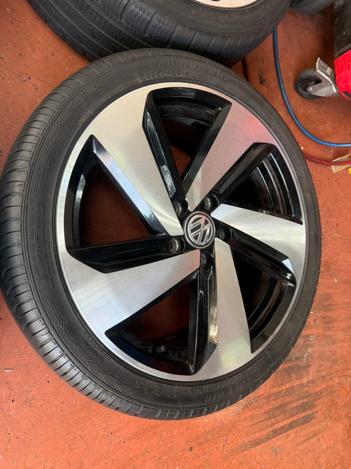 Origi VW Golf 7 Milton Keynes 18 inch velgen touran caddy, 18 inch, Gebruikt, Banden en Velgen, Personenwagen