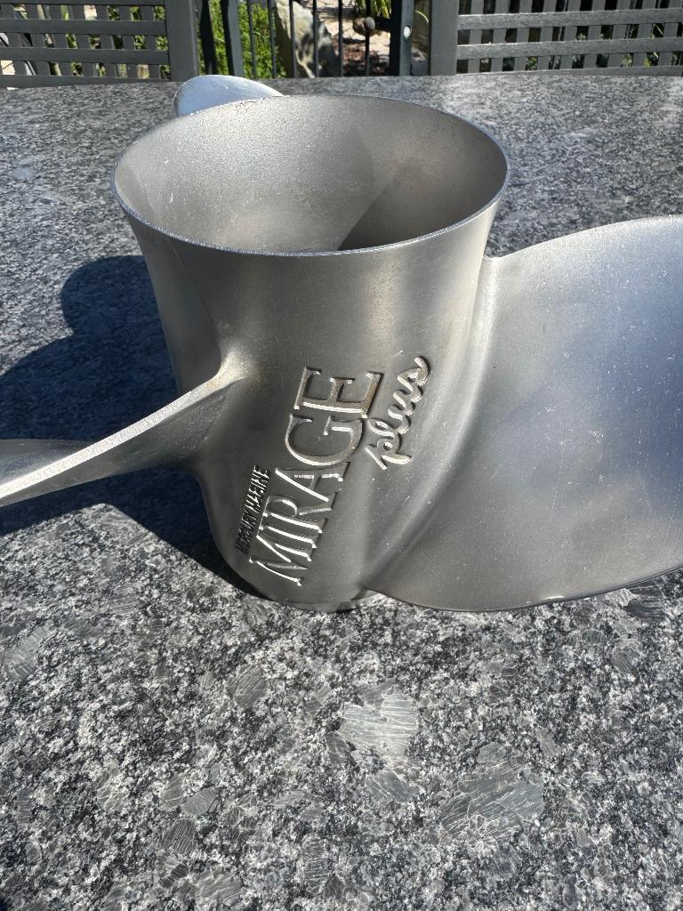 Mirage Plus 21 Pitch RVS propeller Schroef Mercruiser, Ophalen of Verzenden, Zo goed als nieuw, Motor en Techniek