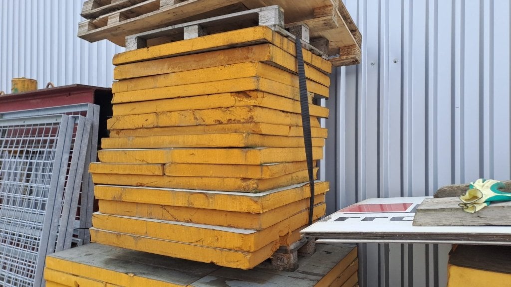 PIR/PUR-platen afschot 1x1m 15 stuks, Ophalen, Dakisolatie, Gebruikt, Hardschuim (Pir)