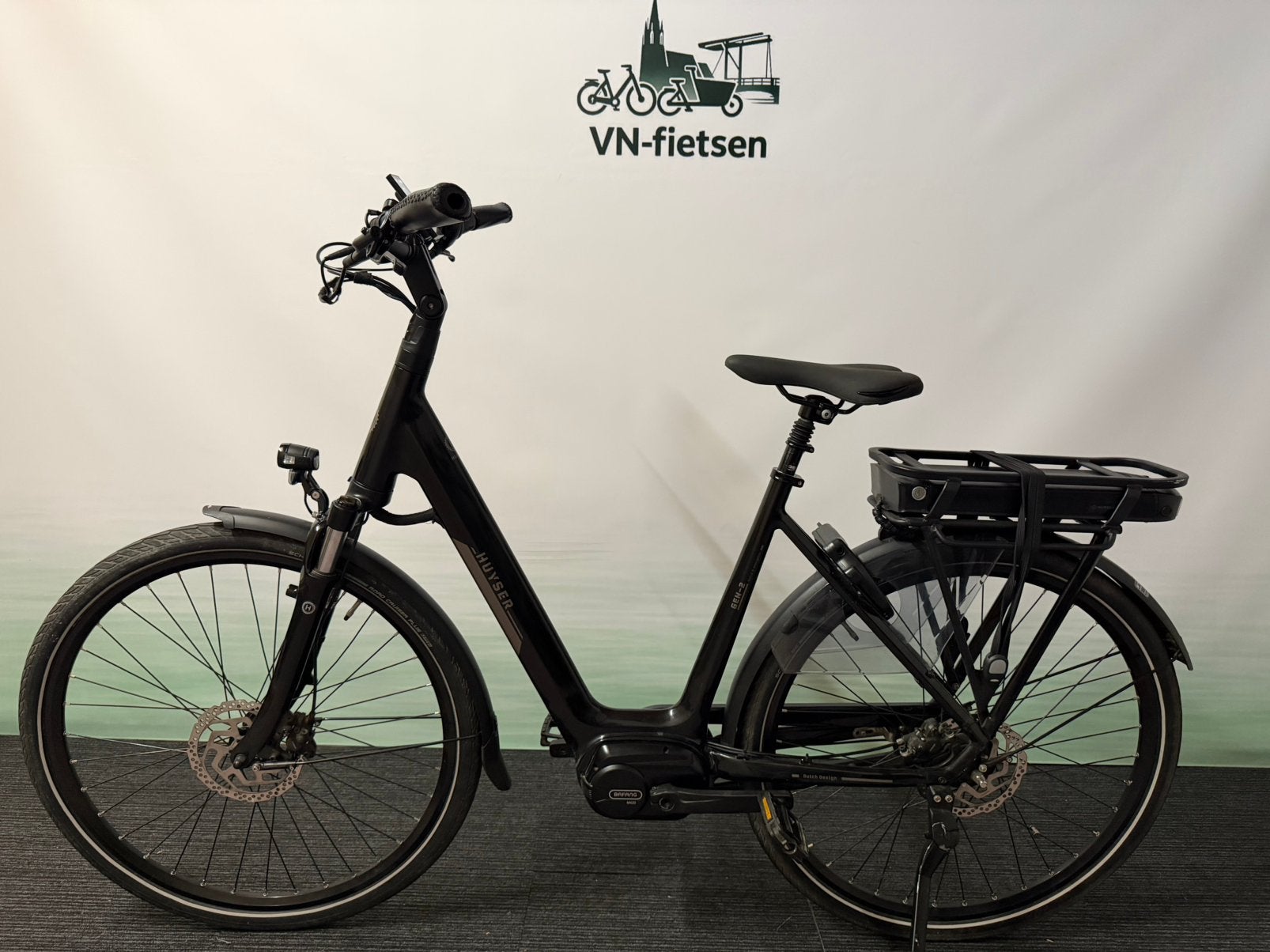 Nette Huyser Gen-2 elektrische fiets - 2748KM - 522WH, Gebruikt, Huyser, 51 tot 55 cm, Nvt