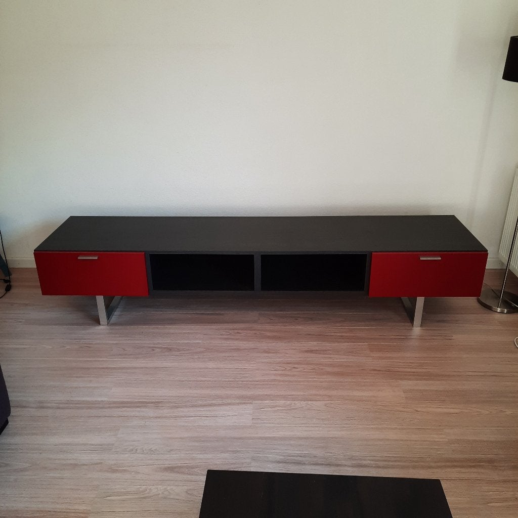 Hoogwaardig tv-meubel van Lentini Italy (243 cm breed), Huis en Inrichting, Gebruikt, 200 cm of meer, Minder dan 100 cm, Modern