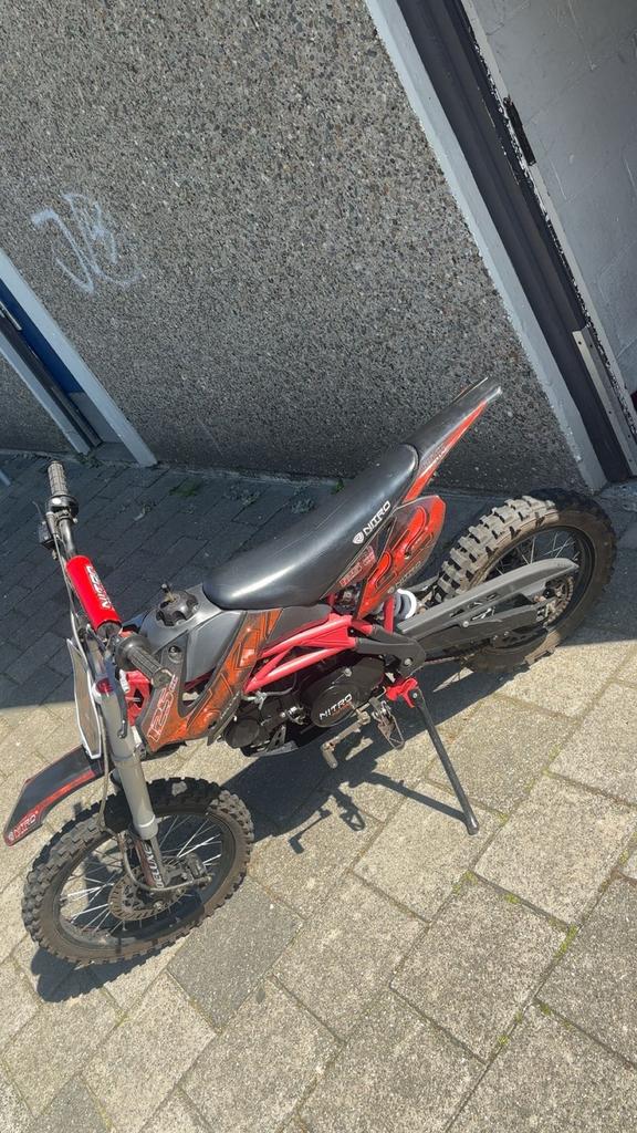 Pitbike 125cc, Fietsen en Brommers, Ophalen, Zo goed als nieuw, Pitbike