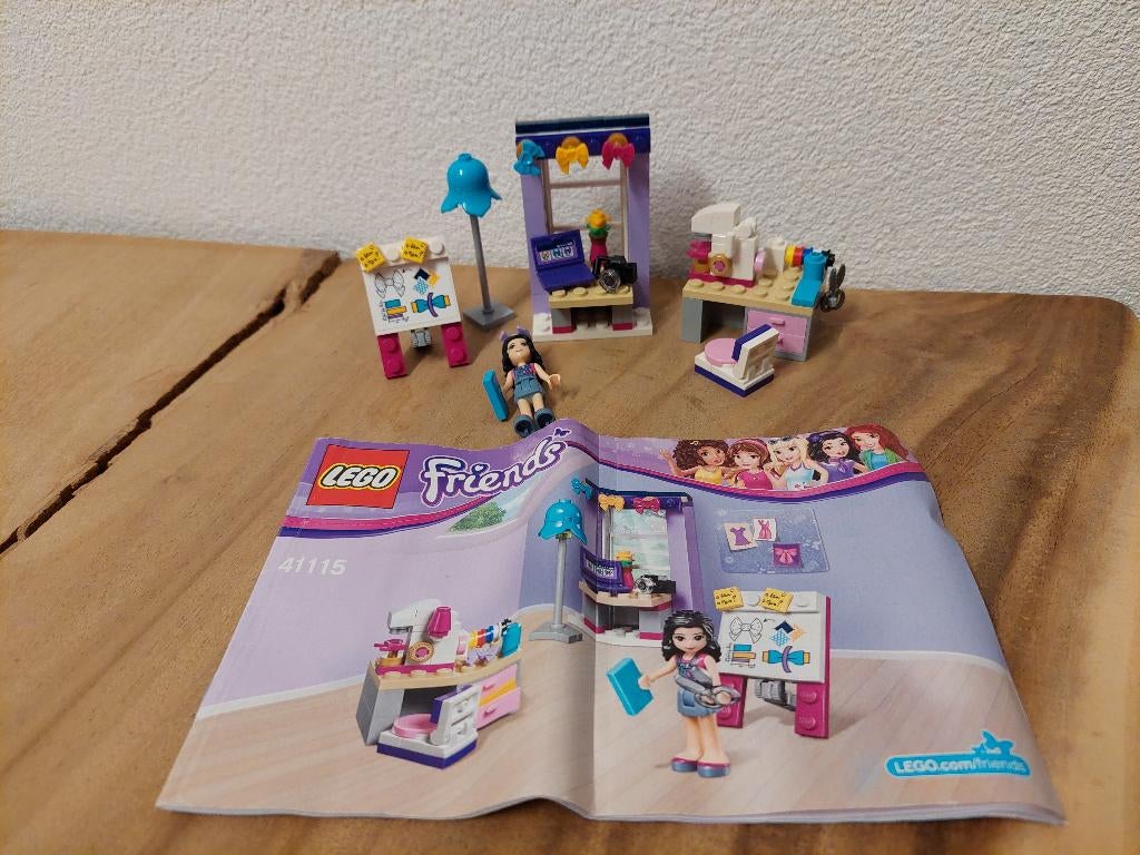 Lego Friends 41115 Emma's atelier, Lego, Lego, Gebruikt, Ophalen of Verzenden