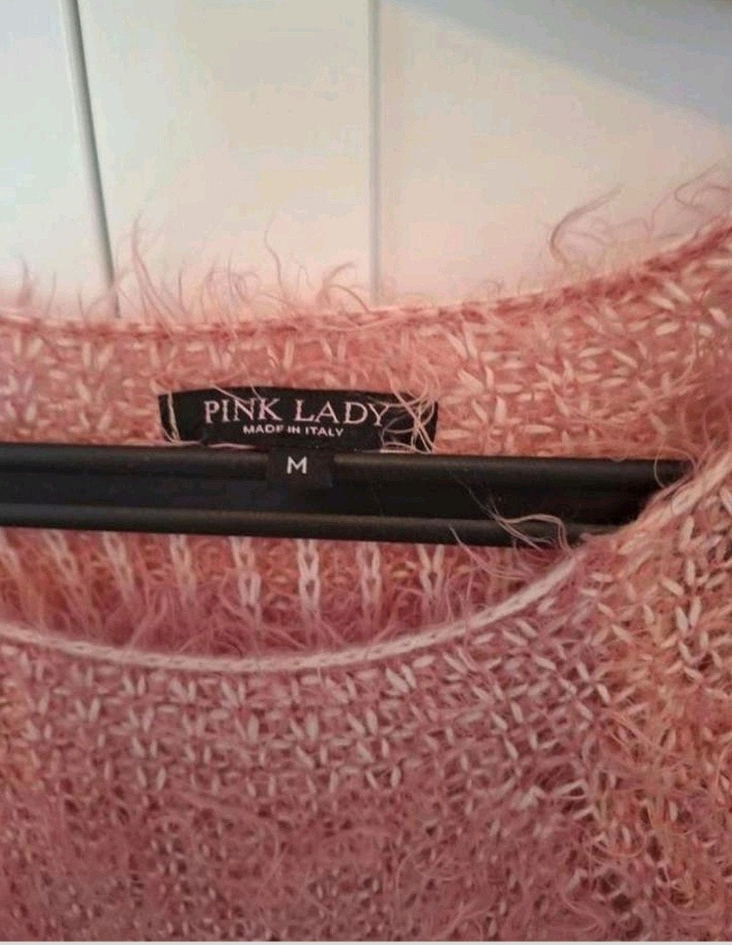 Pink Lady Italiaanse Fuzzy Trui Oudroze – Maat M – Zacht & W, Maat 38/40 (M), Ophalen of Verzenden, Zo goed als nieuw, Roze
