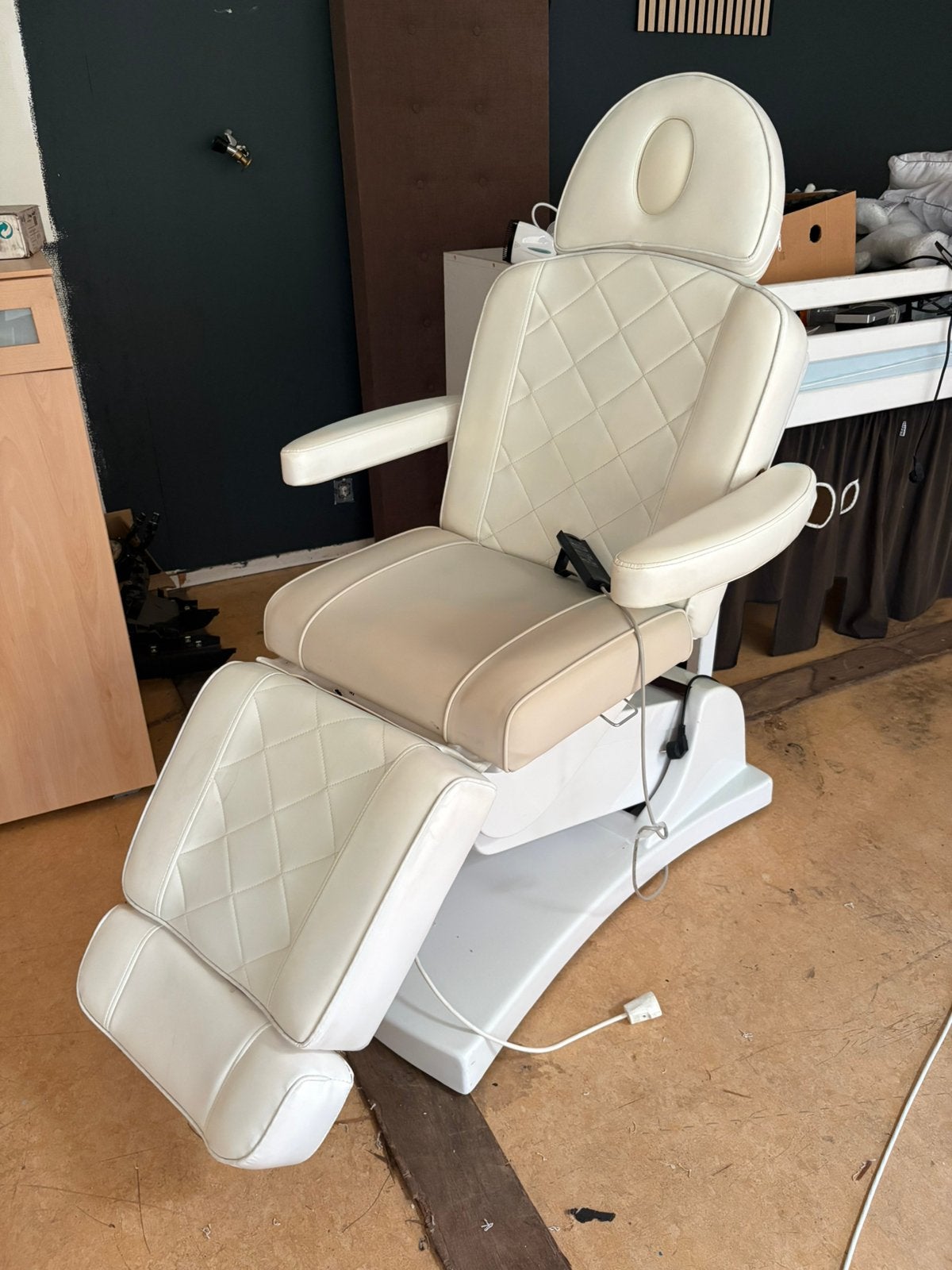 Elektrische behandelstoel massagestoel beautystoel stoel, Ophalen, Gebruikt, Overige typen