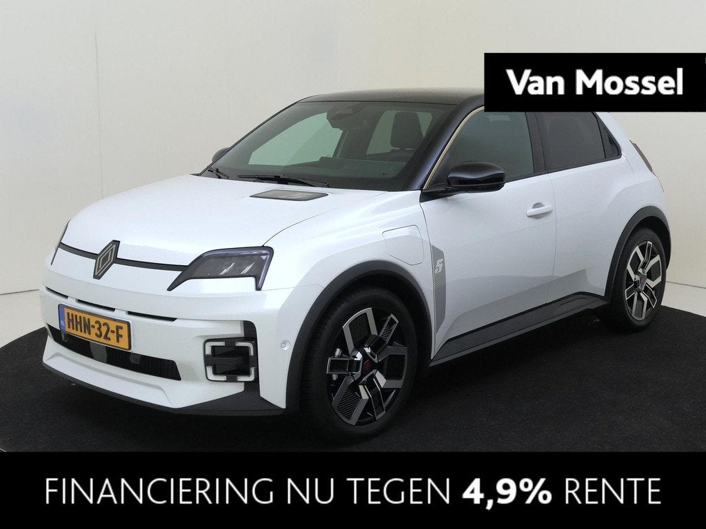 Renault 5 urban range techno 40 kWh Apple Carplay | Cruise c, Auto's, Renault, Stof, 32 min, Automatische klimaatregeling, Origineel Nederlands