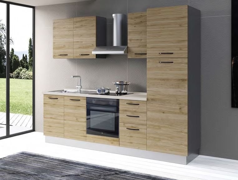 Keuken Gilda 255, Ophalen of Verzenden, Nieuw, Overige kleuren, Enkelwandige keuken