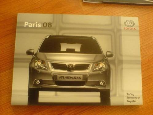 Toyota originele persmap '05 '06 '07 '08 '11, Ophalen of Verzenden, Zo goed als nieuw, Toyota