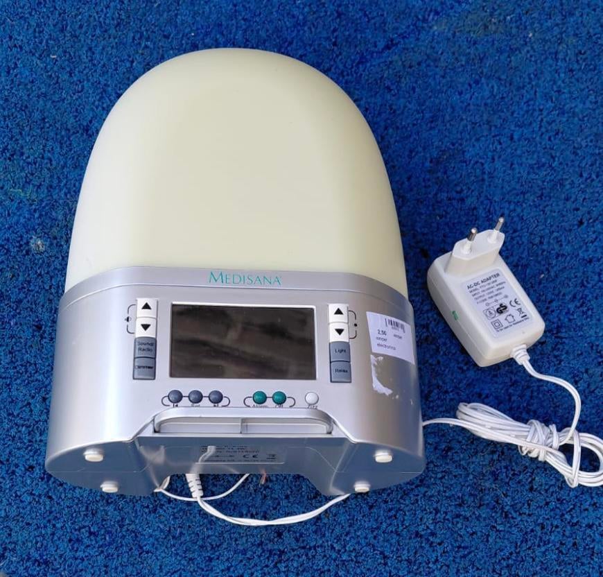 Medisana lichtwekker radio, Witgoed en Apparatuur, Wekkers, Ophalen of Verzenden