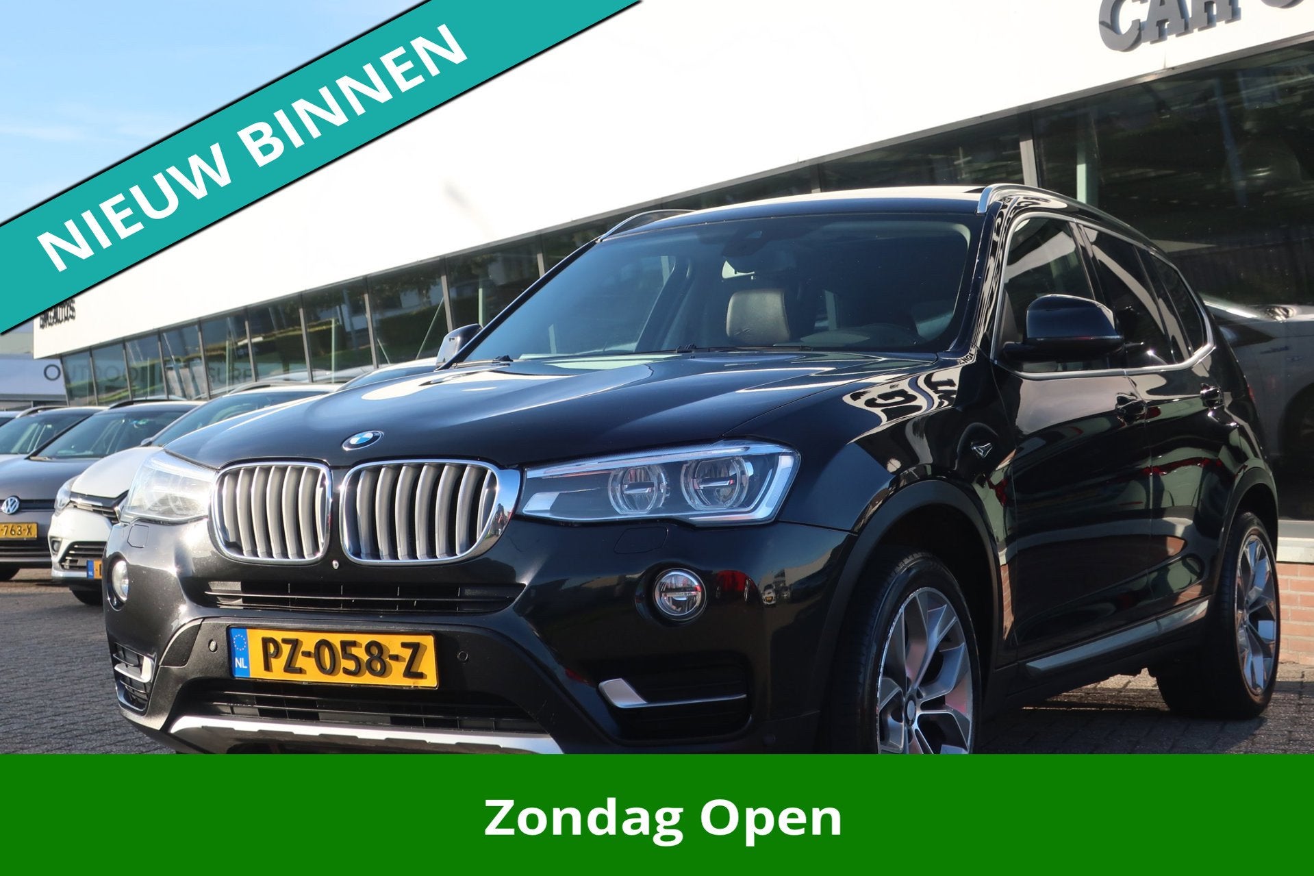 BMW X3 XDrive20d Centennial High Executive 2e EIG_LED_PANO_C, Dealer onderhouden, Euro 6, 2000 kg, Zwart
