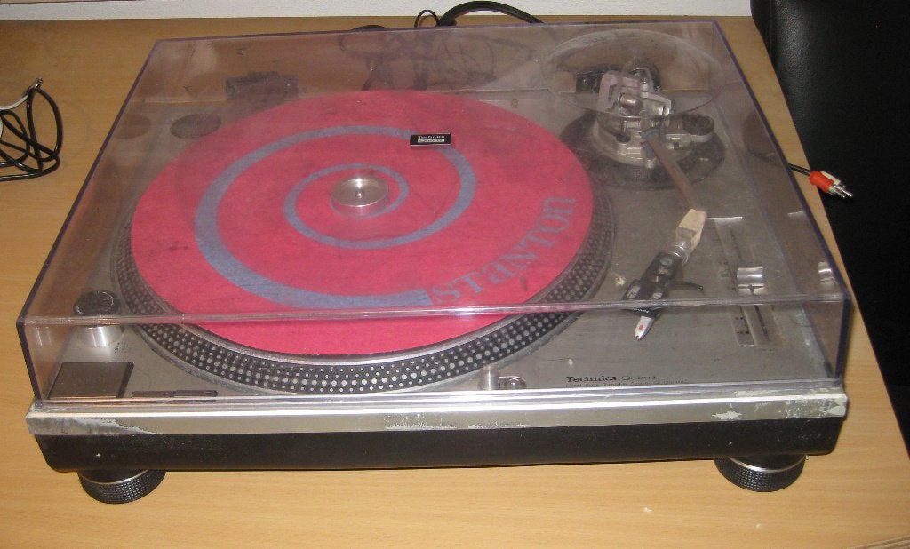 Draaitafel Technics SL-1200MK2, Ophalen, Gebruikt, Pitch-regelaar, Platenspeler