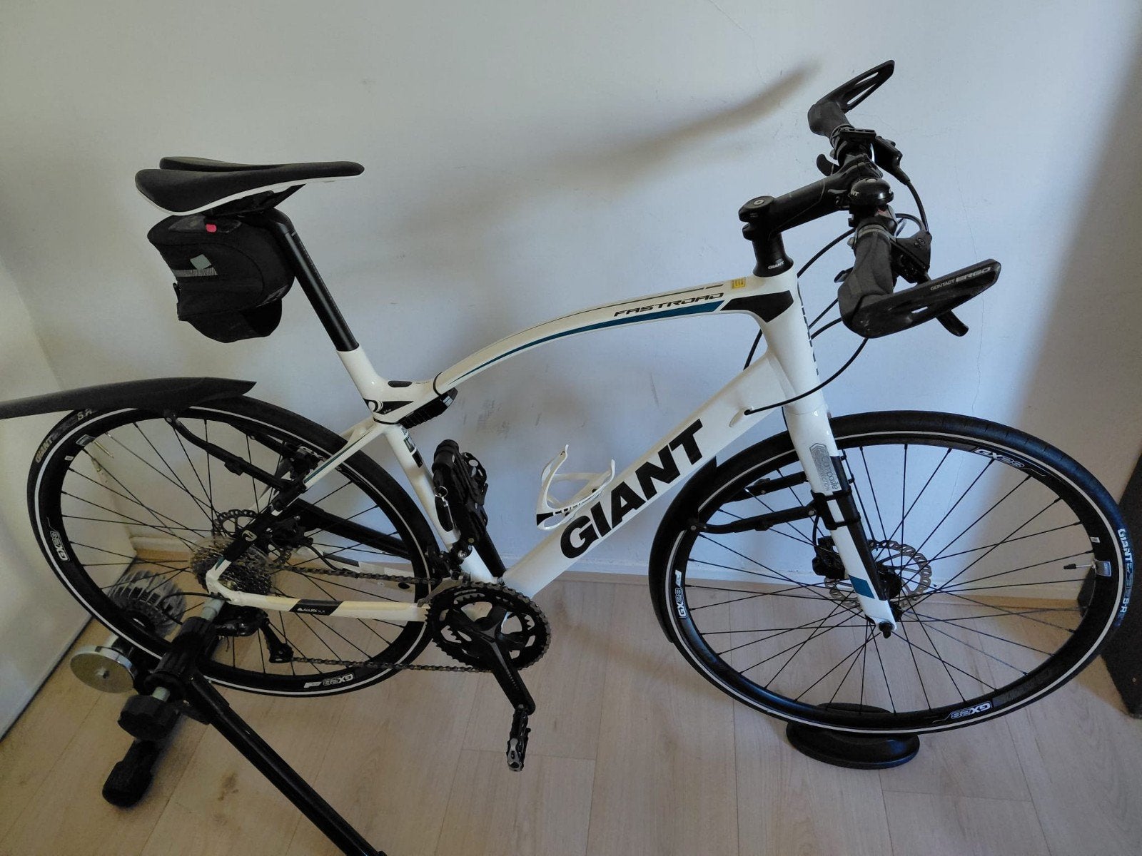 Giant FastRoad Complete Fitnessfiets incl Fietstrainer & Ext, Ophalen of Verzenden