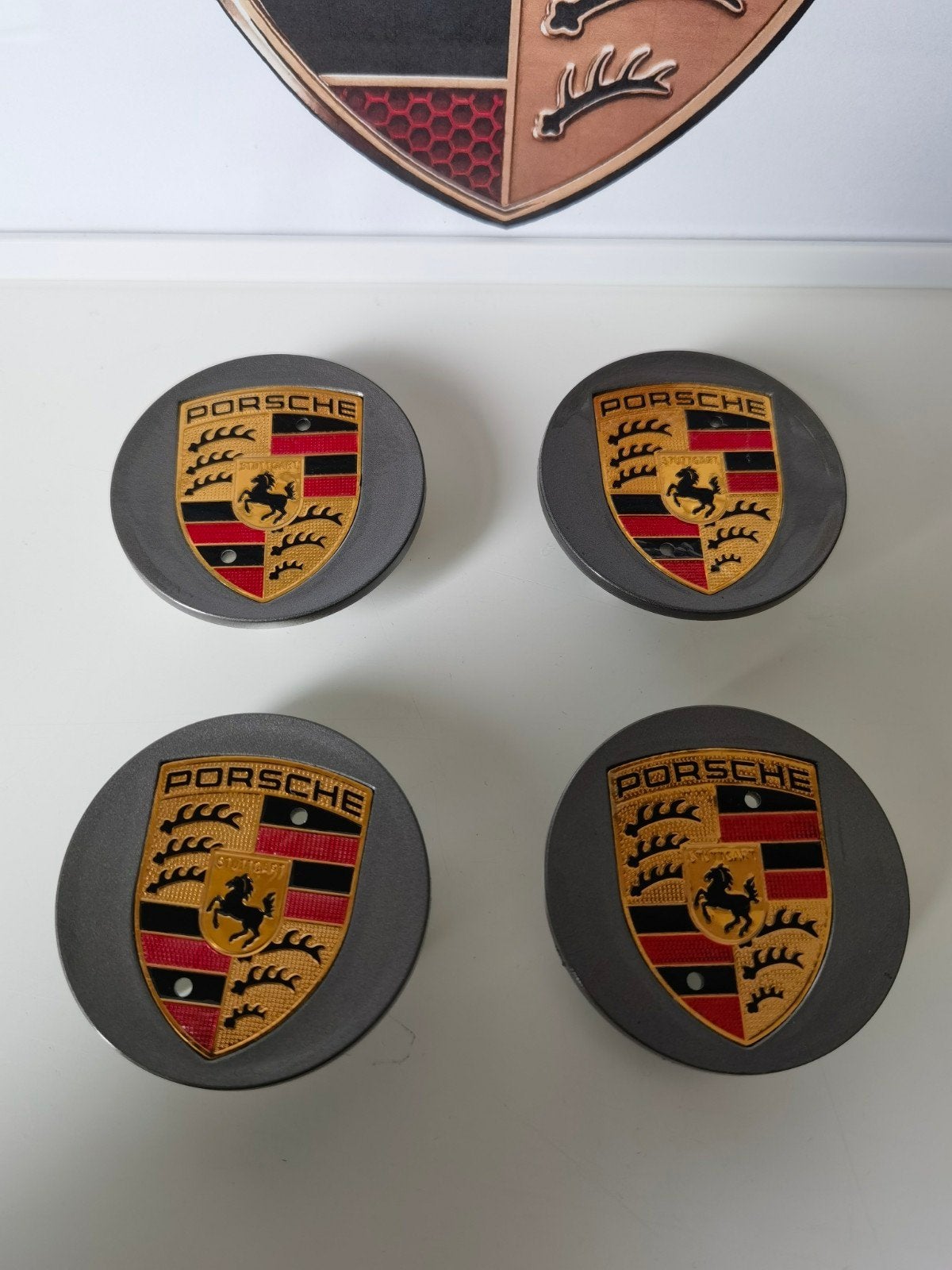 Nieuw porsche centre caps porsche wieldoppen ️ 

Made in, Ophalen of Verzenden, Nieuw