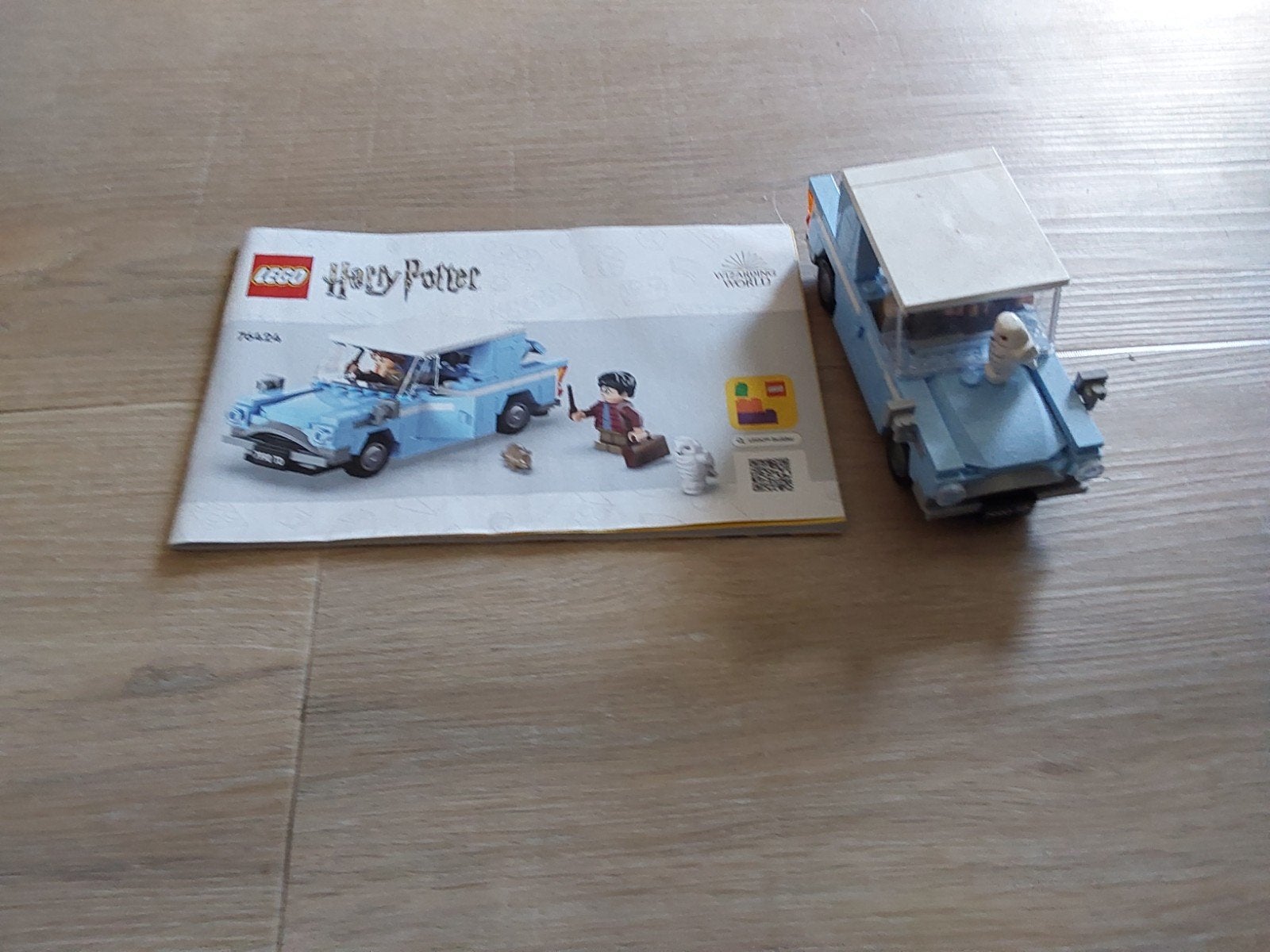 LEGO Harry Potter De Vliegende Ford Anglia 75953 zonder doos, Ophalen of Verzenden, Gebruikt, Overige merken