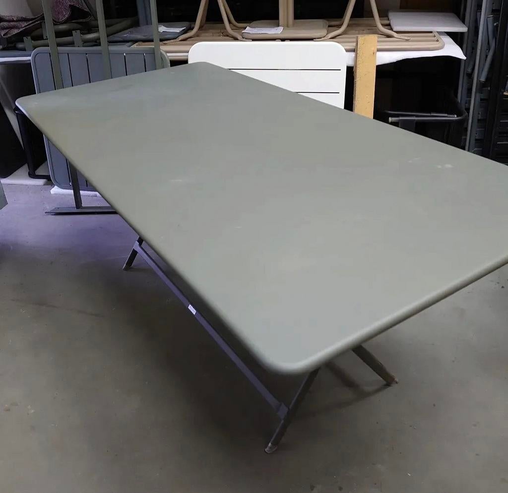 Nieuwe fermob caractere tafel 190x90 div kleuren op voorraad, Ophalen of Verzenden, Nieuw, Rechthoekig