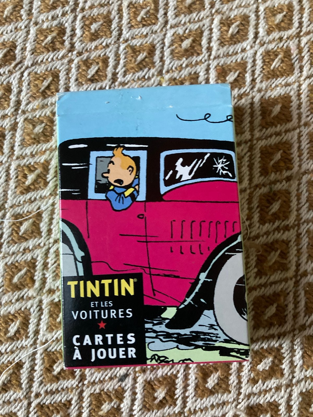 Tintin et les voitures speelkaarten, Een of twee spelers, Ophalen of Verzenden, Zo goed als nieuw