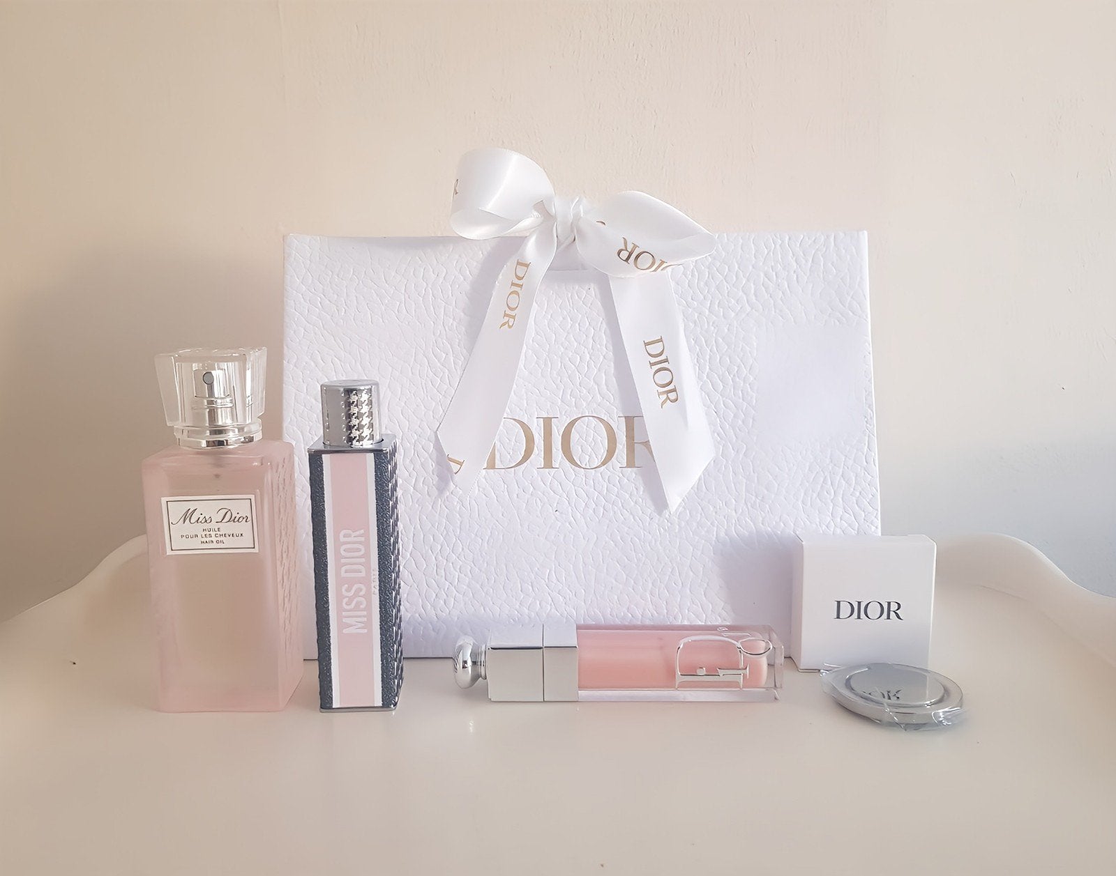 Dior Mini Miss Solid Perfume, Parfum Hair, Lip Maximizer, Ophalen of Verzenden