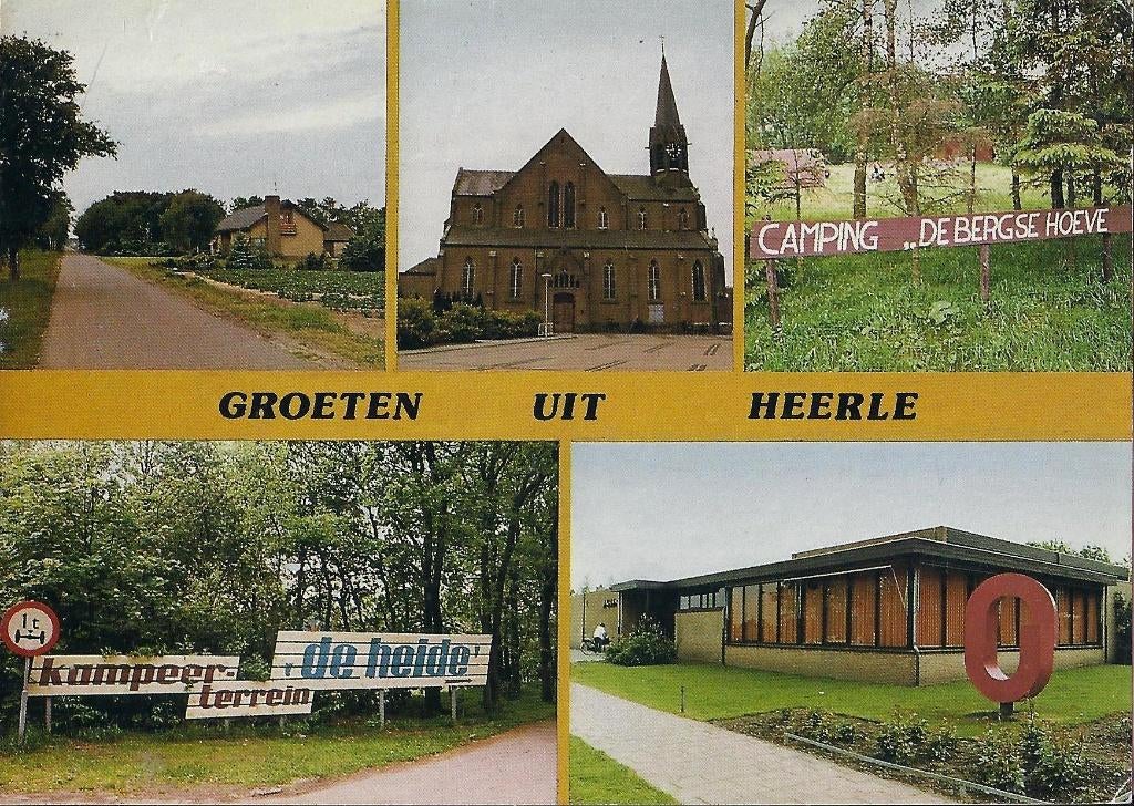D23 Ongelopen Ansichtkaart Heerle Brabant, Ophalen of Verzenden, 1980 tot heden, Gelopen, Noord-Brabant