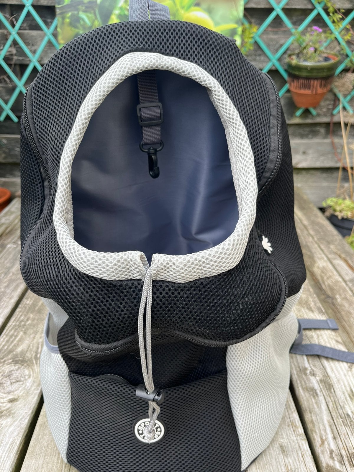 Hondendraagzak, voor pup/hond tot ca. 8 kg., Dieren en Toebehoren, Overige merken, Ophalen of Verzenden, Zo goed als nieuw, Draagtas/-zak