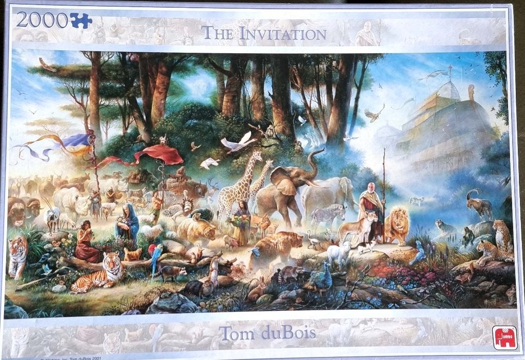 JUMBO Legpuzzle Tom du Bois ‘The Invitation’, Ophalen of Verzenden, Meer dan 1500 stukjes, Zo goed als nieuw, Legpuzzel