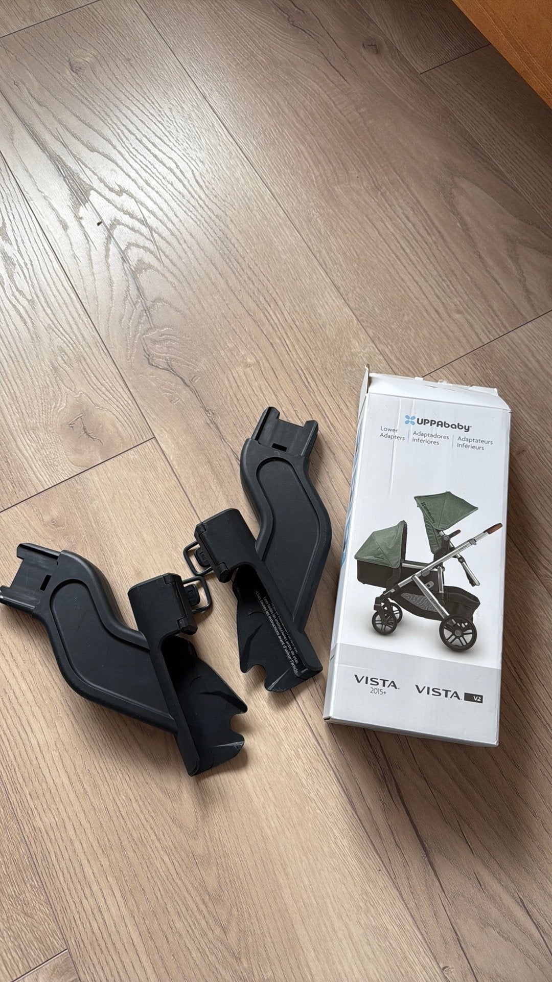 Lower adapters uppababy vistav2, Ophalen of Verzenden, Zo goed als nieuw, Overige merken
