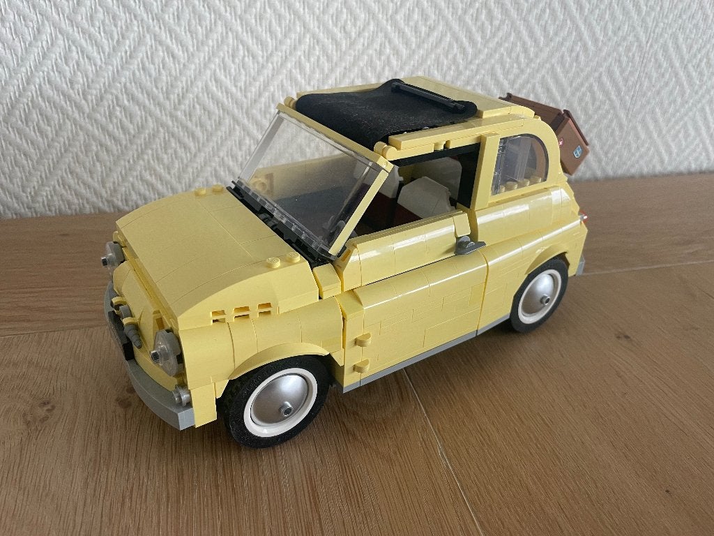 Lego Creator Fiat 500 (10271) met handleiding, Lego, Ophalen of Verzenden, Zo goed als nieuw, Inclusief instructies