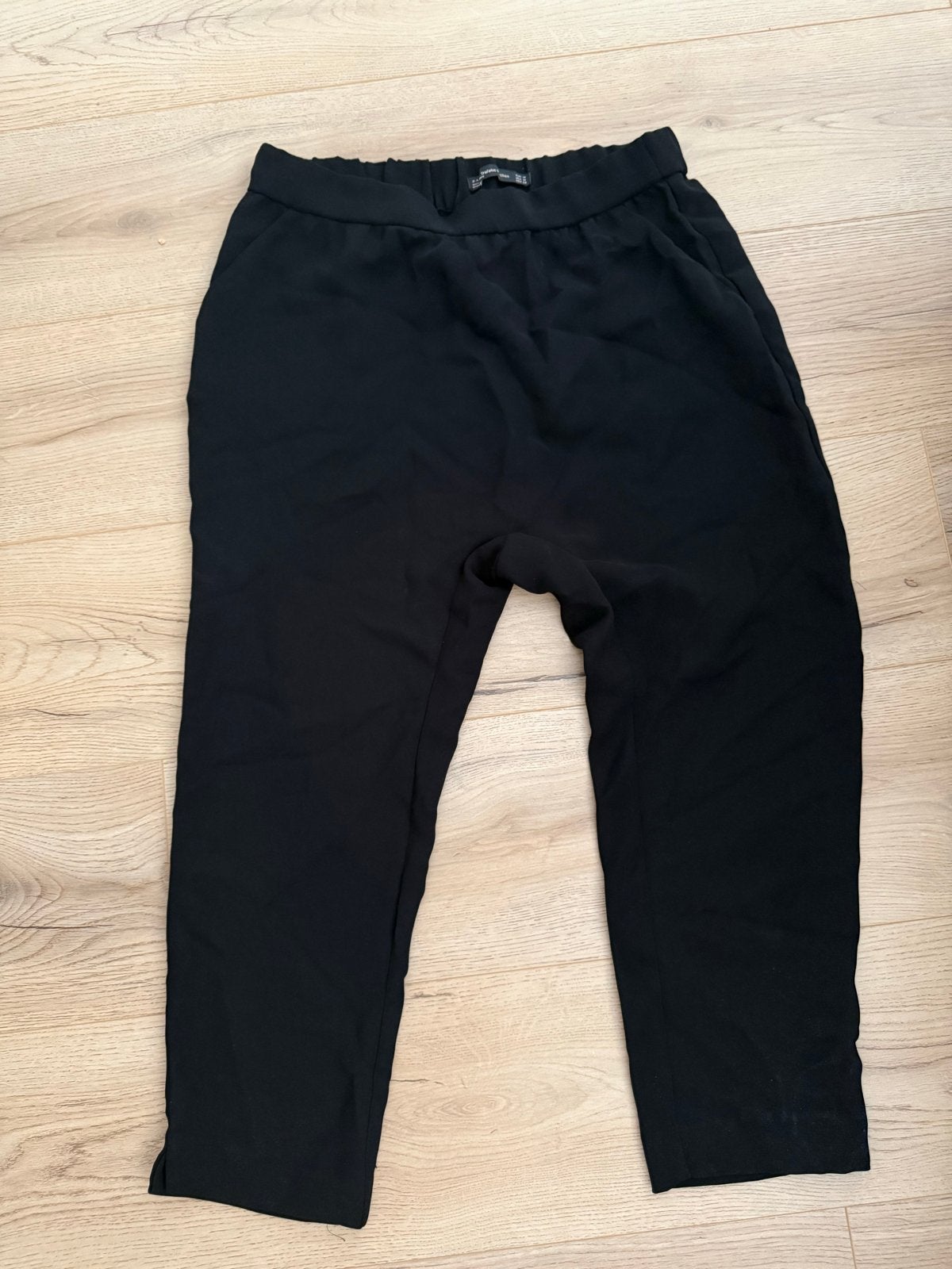 Zwarte broek van Trafaluc Collection (Zara), Maat 38/40 (M), Zwart, Ophalen of Verzenden, Lang