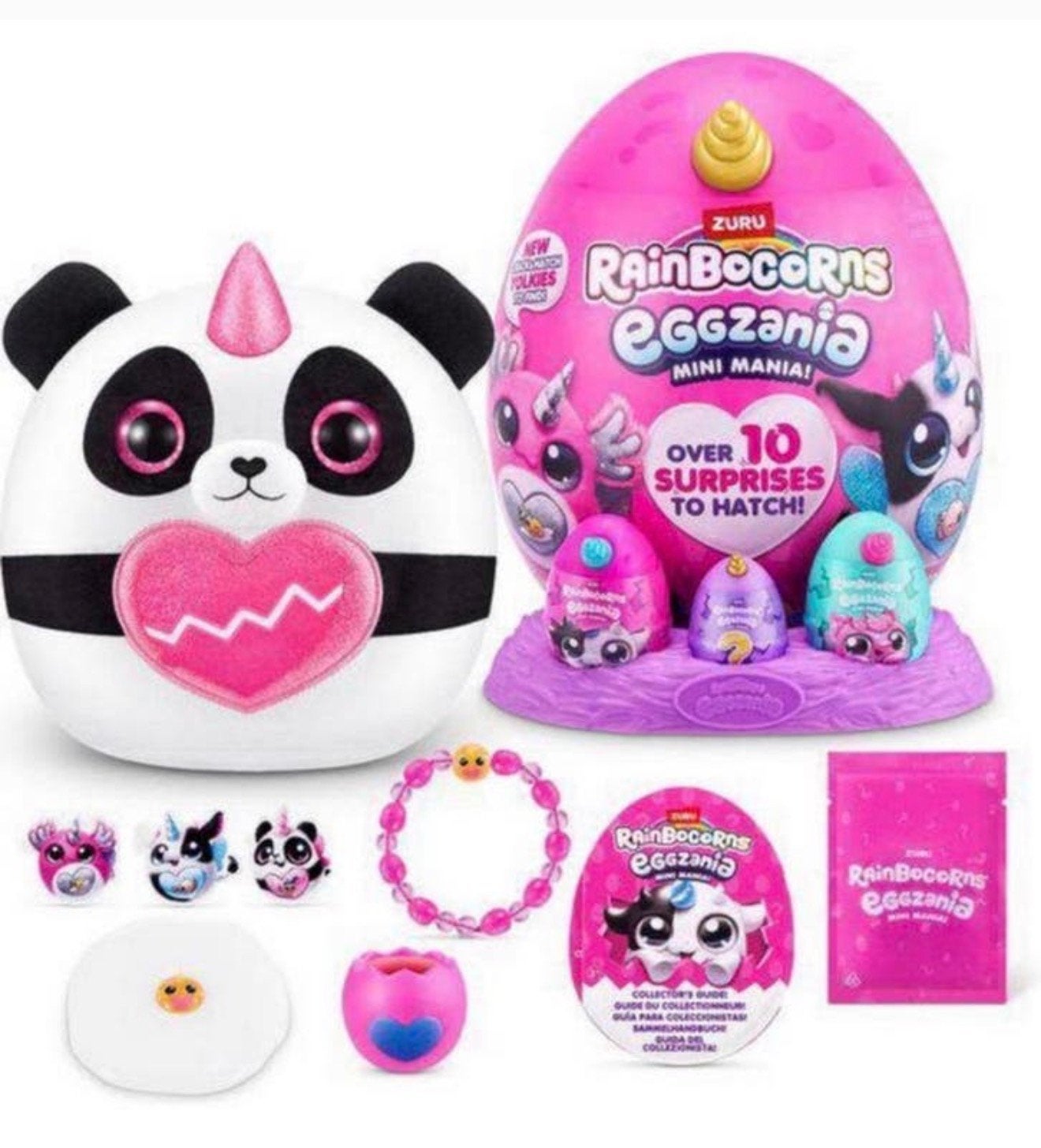 ZURU Rainbocorns Eggzania Mania 23cm Verrassingsei knuffel, Overige typen, Nieuw, Ophalen of Verzenden, H