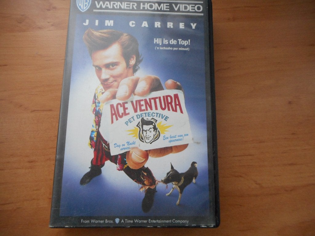 ACE VENTURA Pet Detective! Top Komedie met J.Carrey Op DVD!, Alle leeftijden, Verzenden, Zo goed als nieuw, Actiekomedie