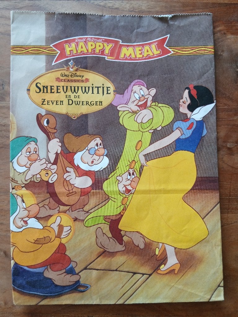 McDonald's happy meal zakje, Ophalen of Verzenden, Zo goed als nieuw