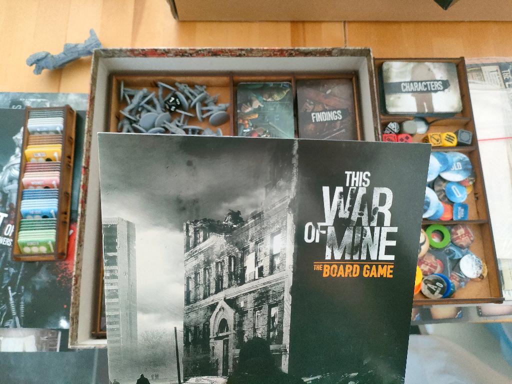 e-Raptor Insert This War of Mine The Board Game, Een of twee spelers, Ophalen of Verzenden, Zo goed als nieuw, E-raptor inserts