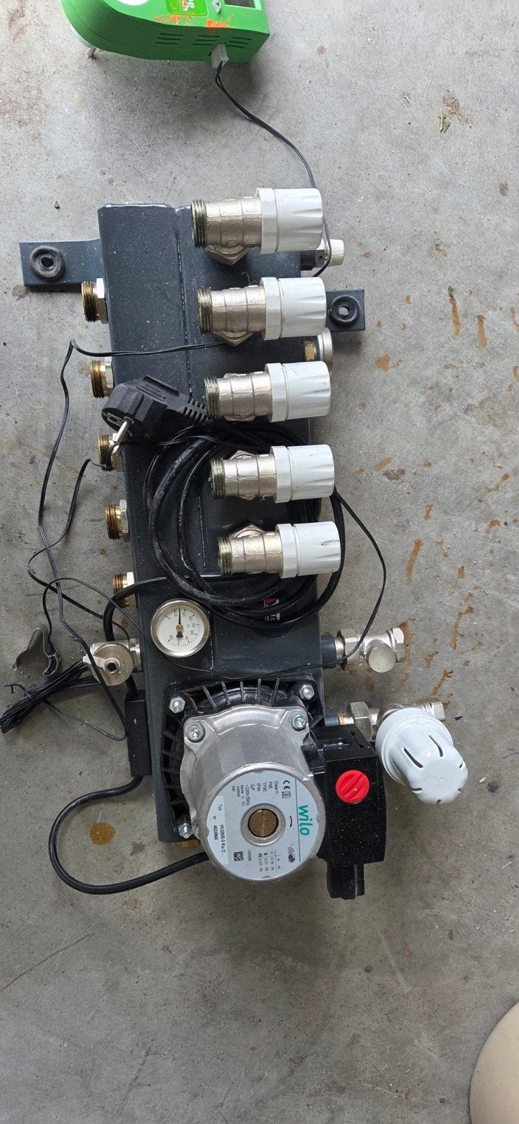 Vloerverwarmingsverdeler met Wilo pomp en Eco Pump Switch, Ophalen of Verzenden