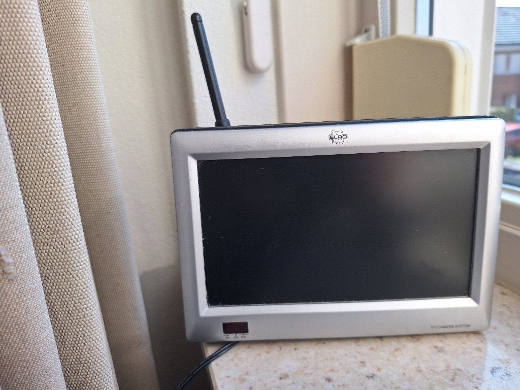 Beveiliging beeldscherm ELRO TFT Systeem, Ophalen, Gebruikt, Binnencamera
