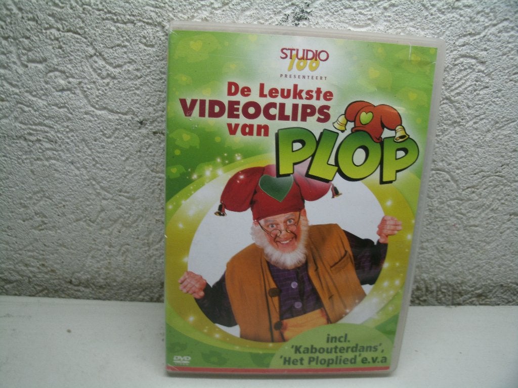 dvd 274k plop de leukste video clips, Cd's en Dvd's, Alle leeftijden, Ophalen of Verzenden, Zo goed als nieuw