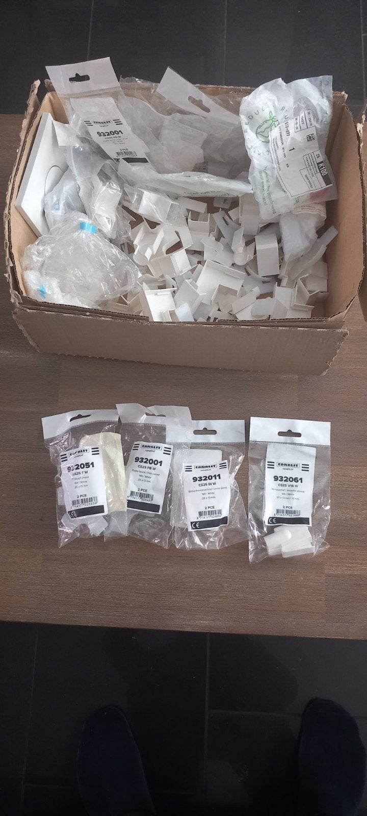 Partij Canalit kabelgoot accessoires, Ophalen of Verzenden, Nieuw, Overige typen